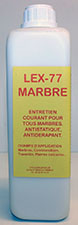 Lex-77 entretien courant pour marbre