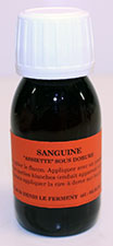 Sanguine (assiette sous dorure)